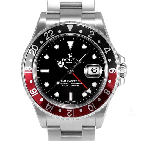 rolex oyster black red